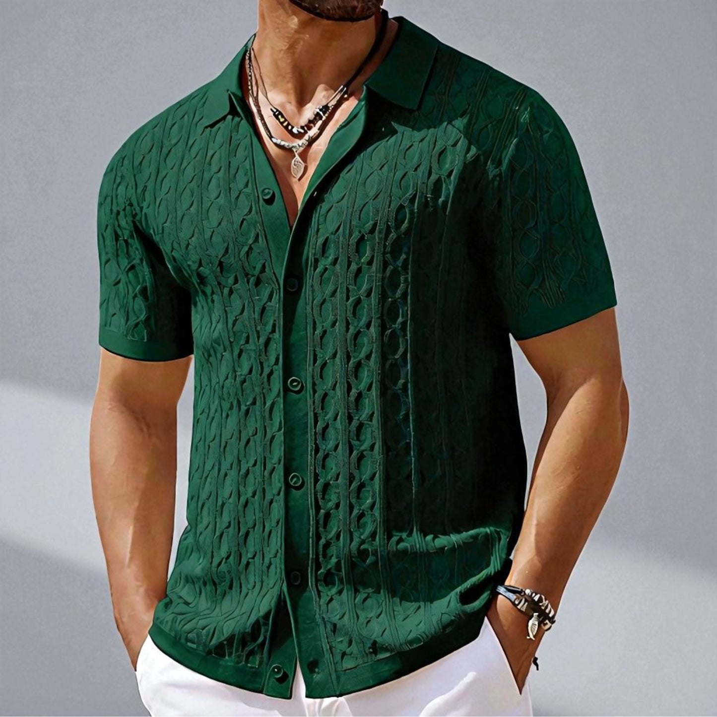 Mariner Weave Button Down