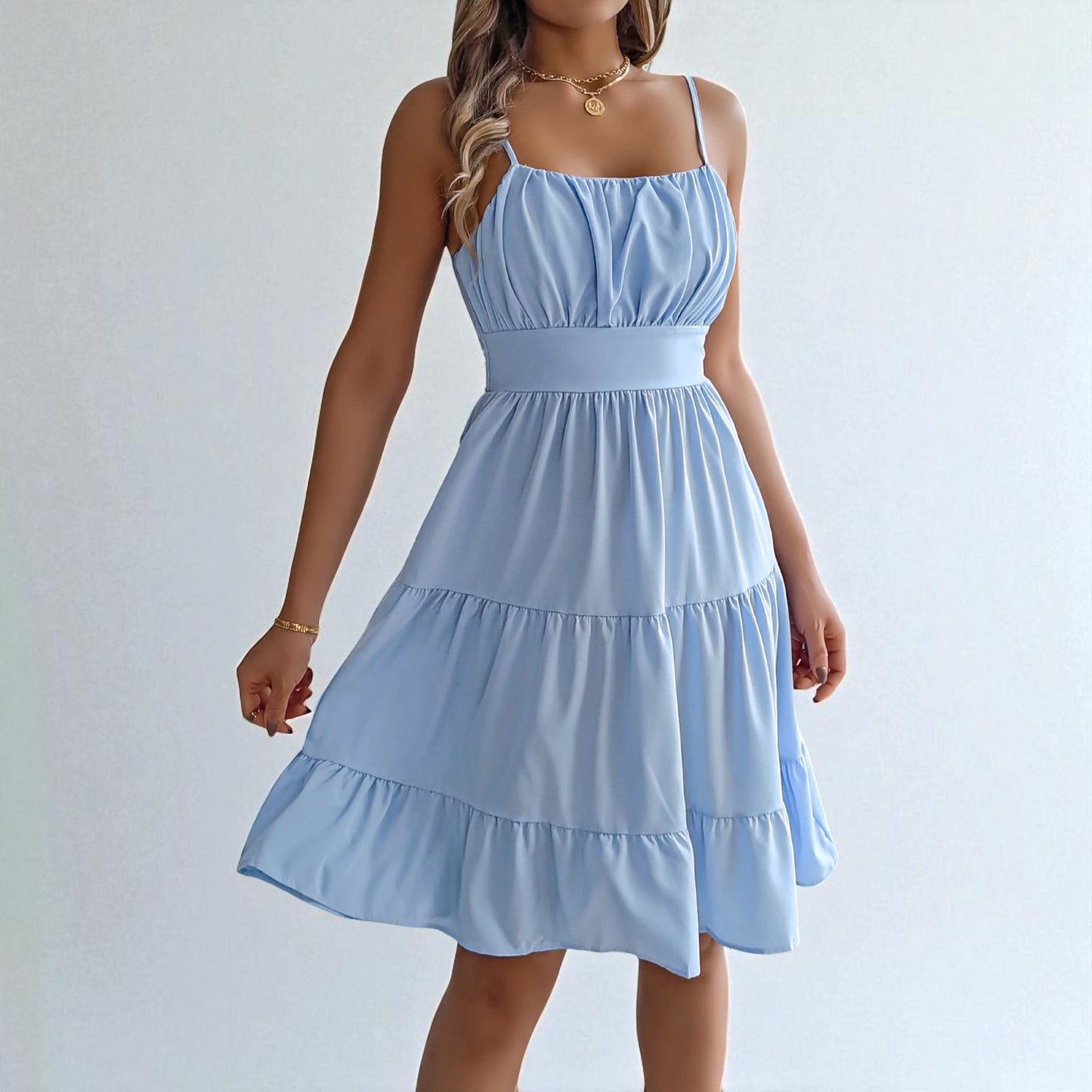 Golden Hour Mini Dress