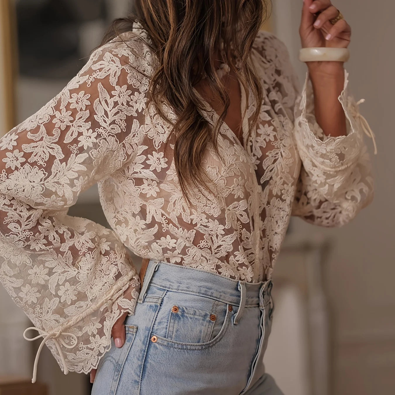 Juliet Lace Blouse