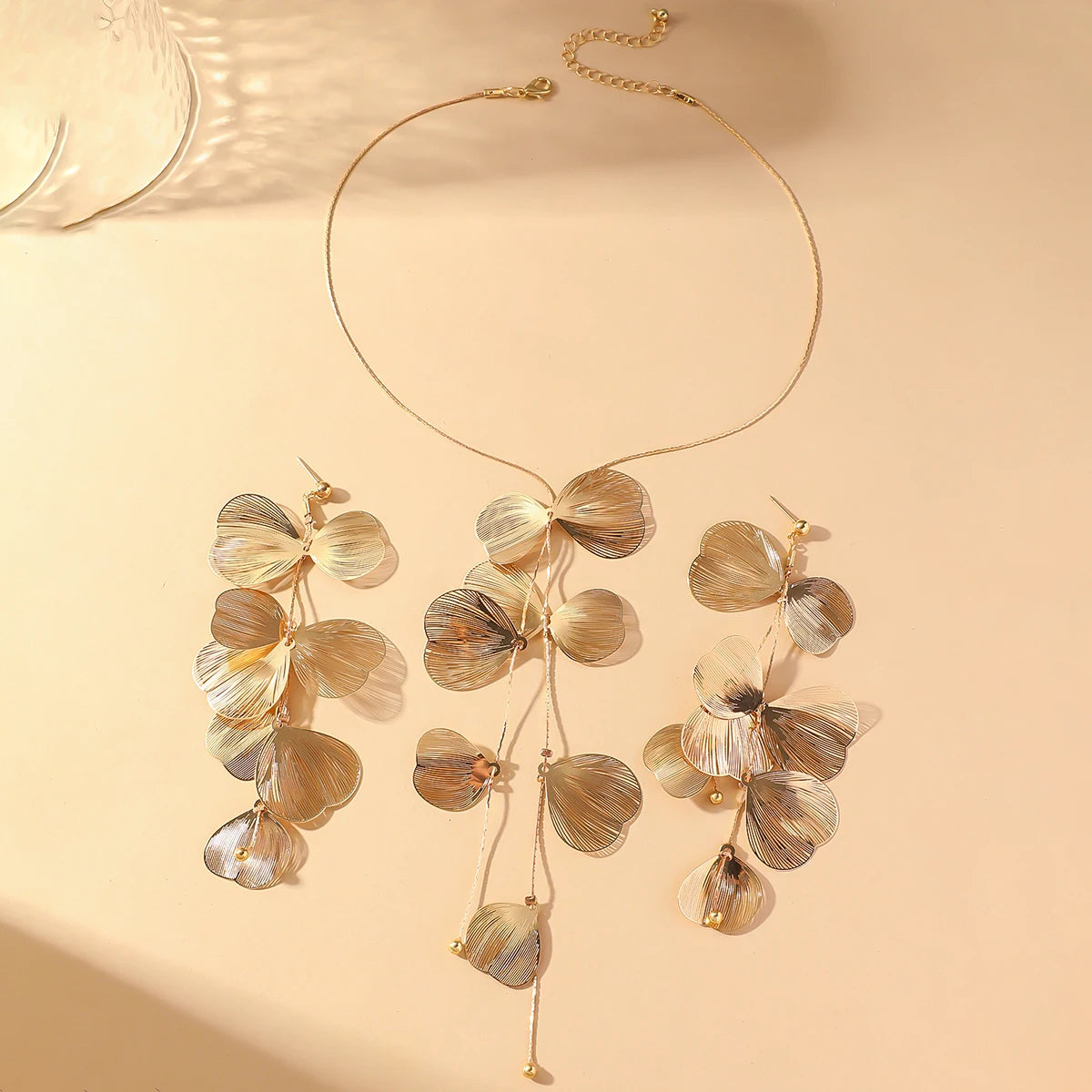 Ginkgo Cascade Necklace