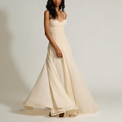 Ivory-Grace Maxi Dress