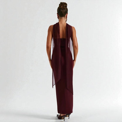 Camille Column Gown