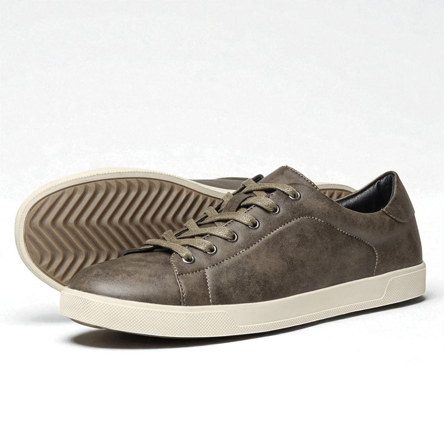 Leather Comfort Trainer