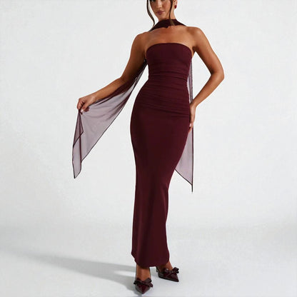 Camille Column Gown