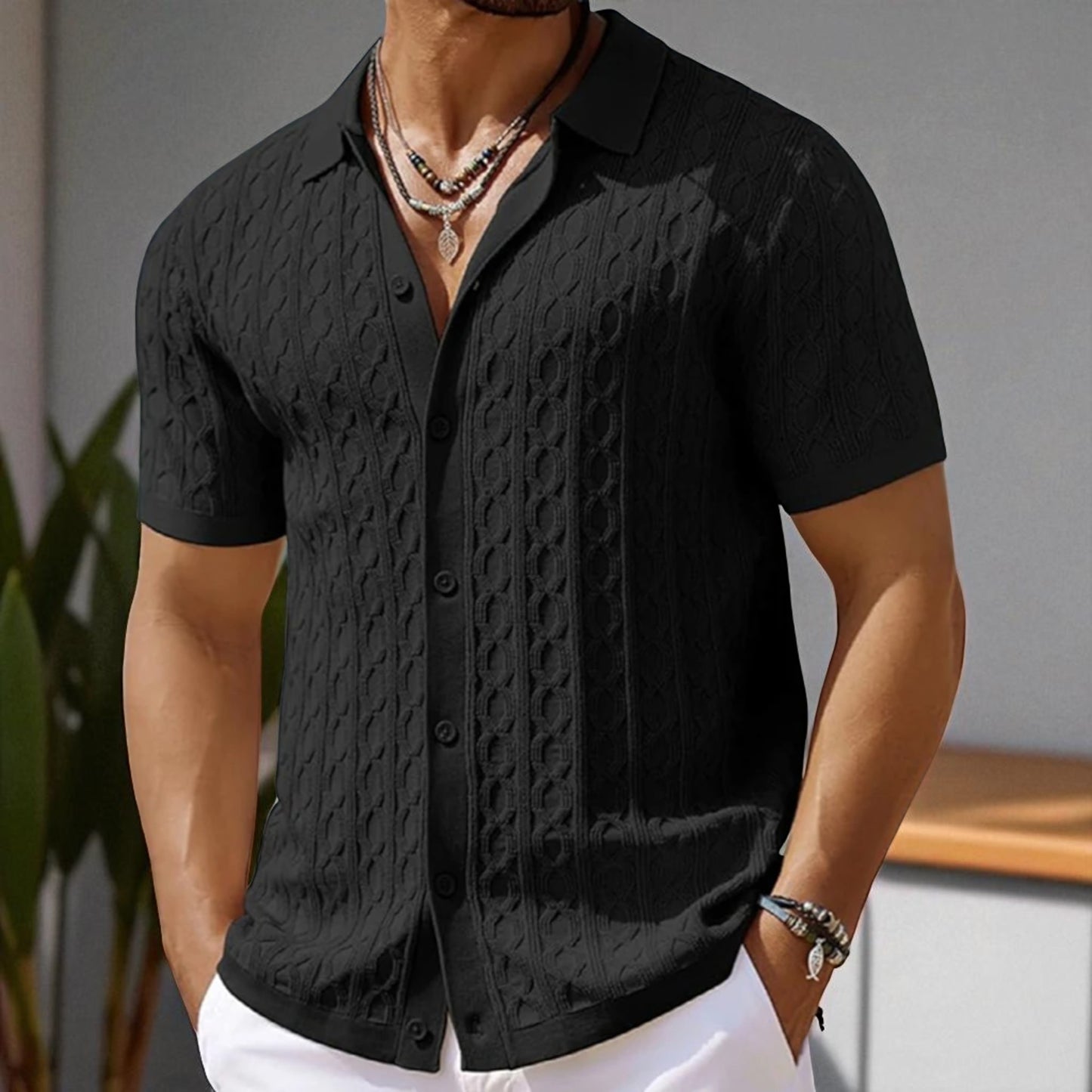 Mariner Weave Button Down