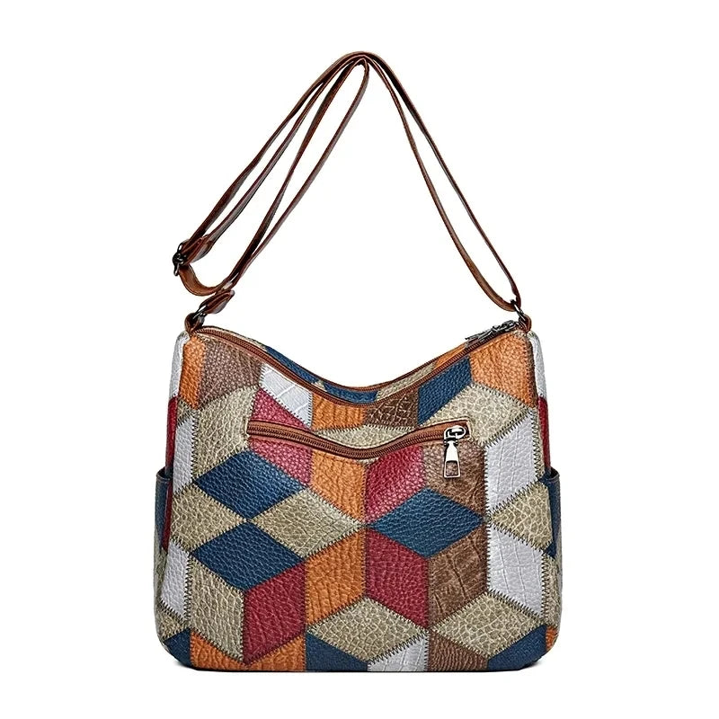 Braided Mosaic Crossbody