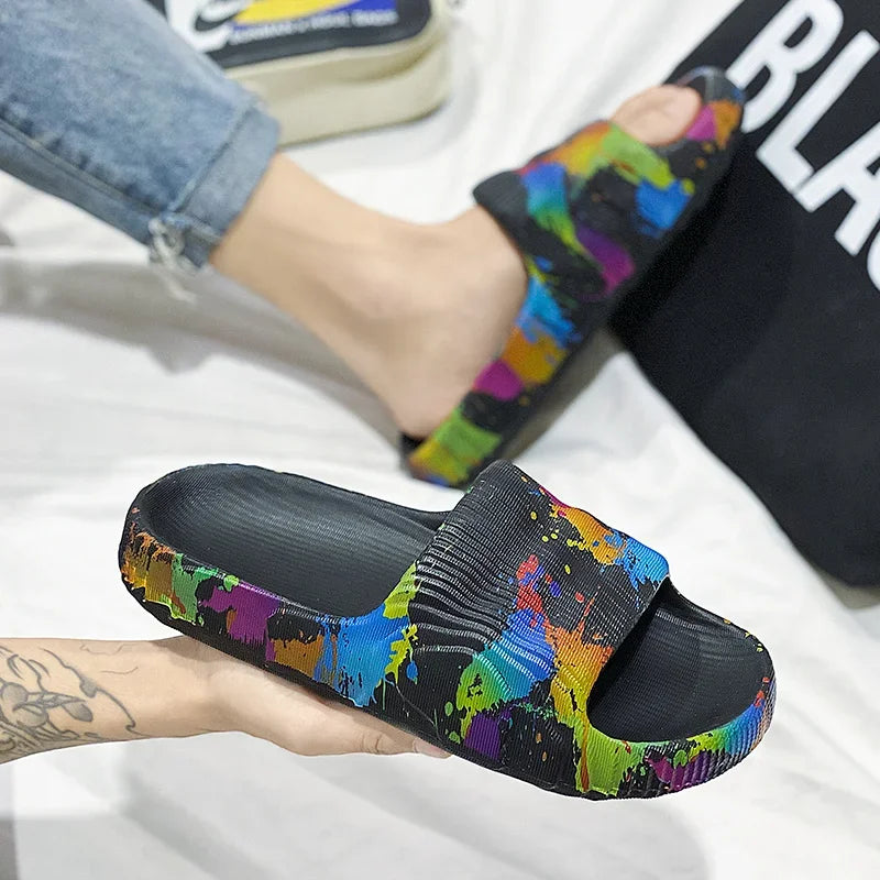 Splatter Comfort Slide