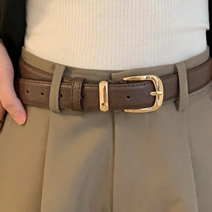 Sienna Leather Belt