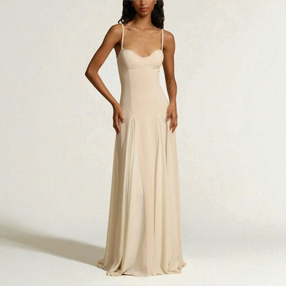 Ivory-Grace Maxi Dress