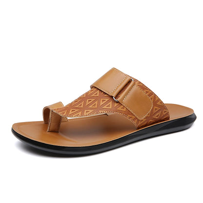 Aztec Etched Men's Slide