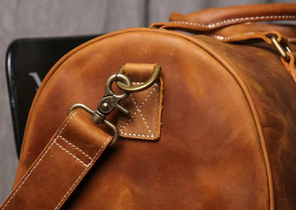 Voyager - Real Leather Travel Bag