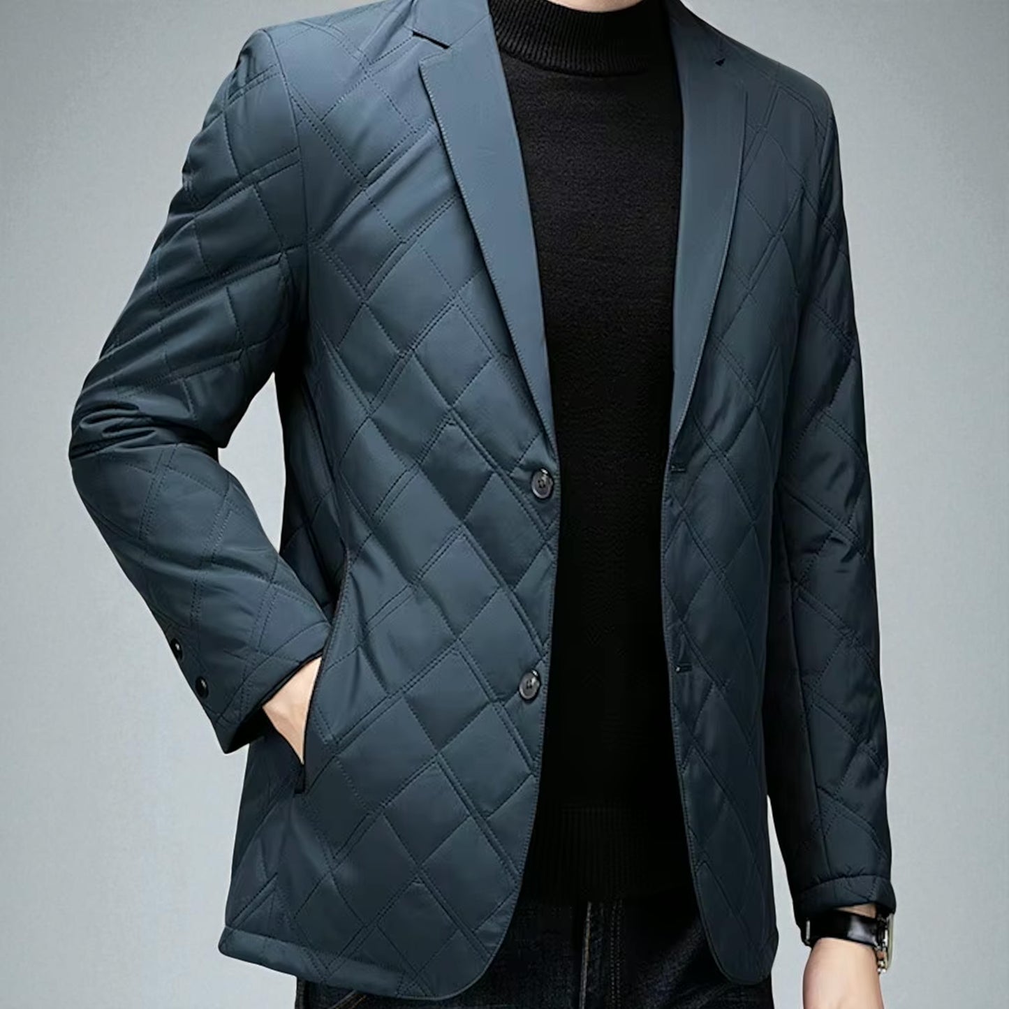 Diamond Quilt Blazer