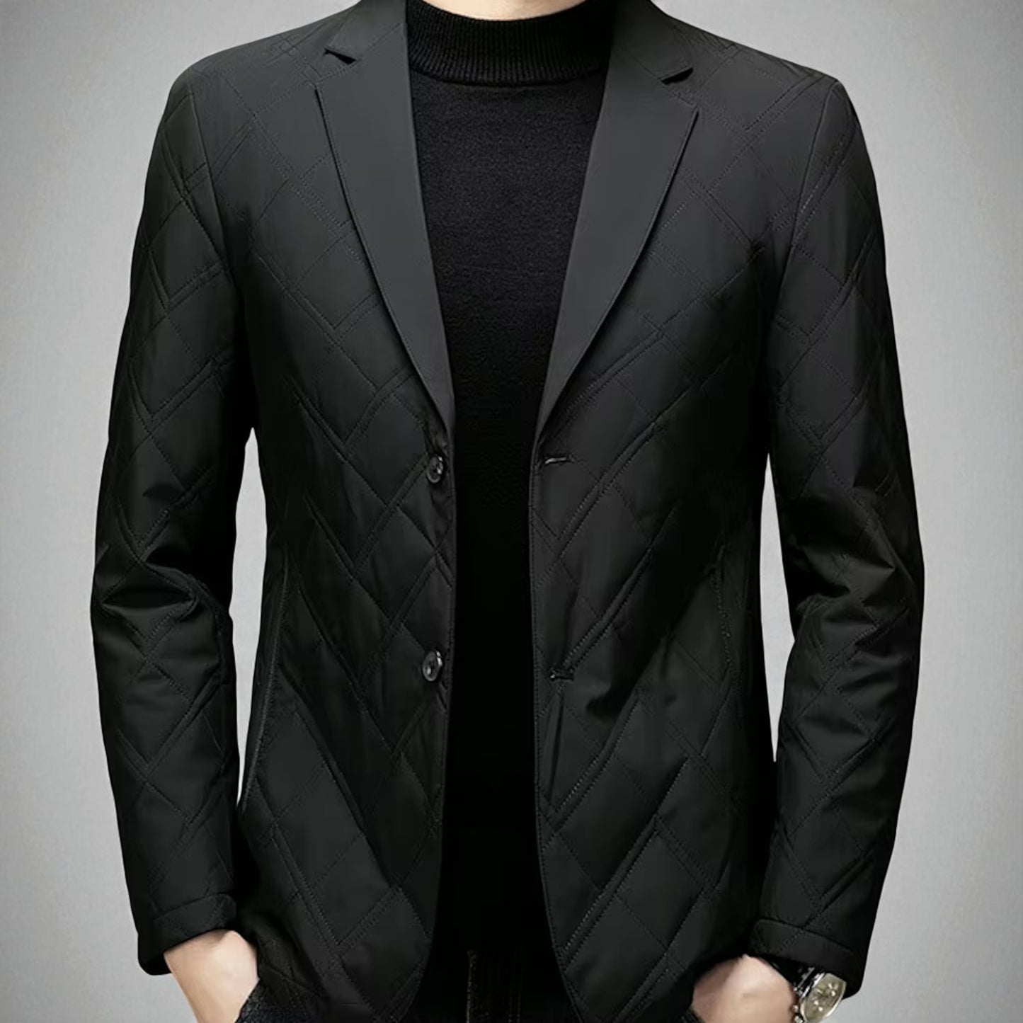 Diamond Quilt Blazer