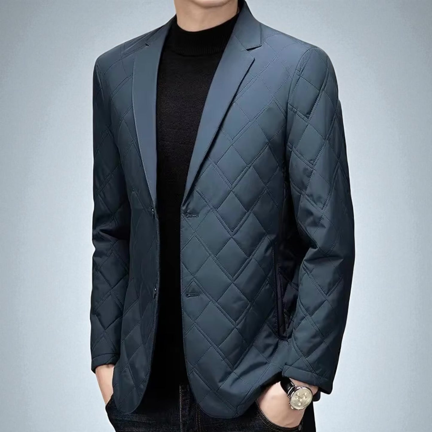 Diamond Quilt Blazer