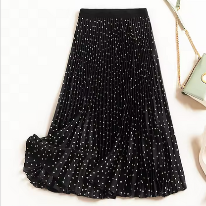 Dot Pleat Midi