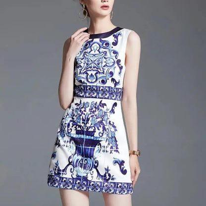Mosaic Midi Dress