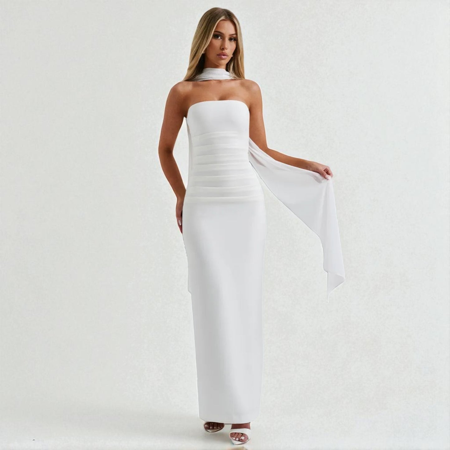 Camille Column Gown