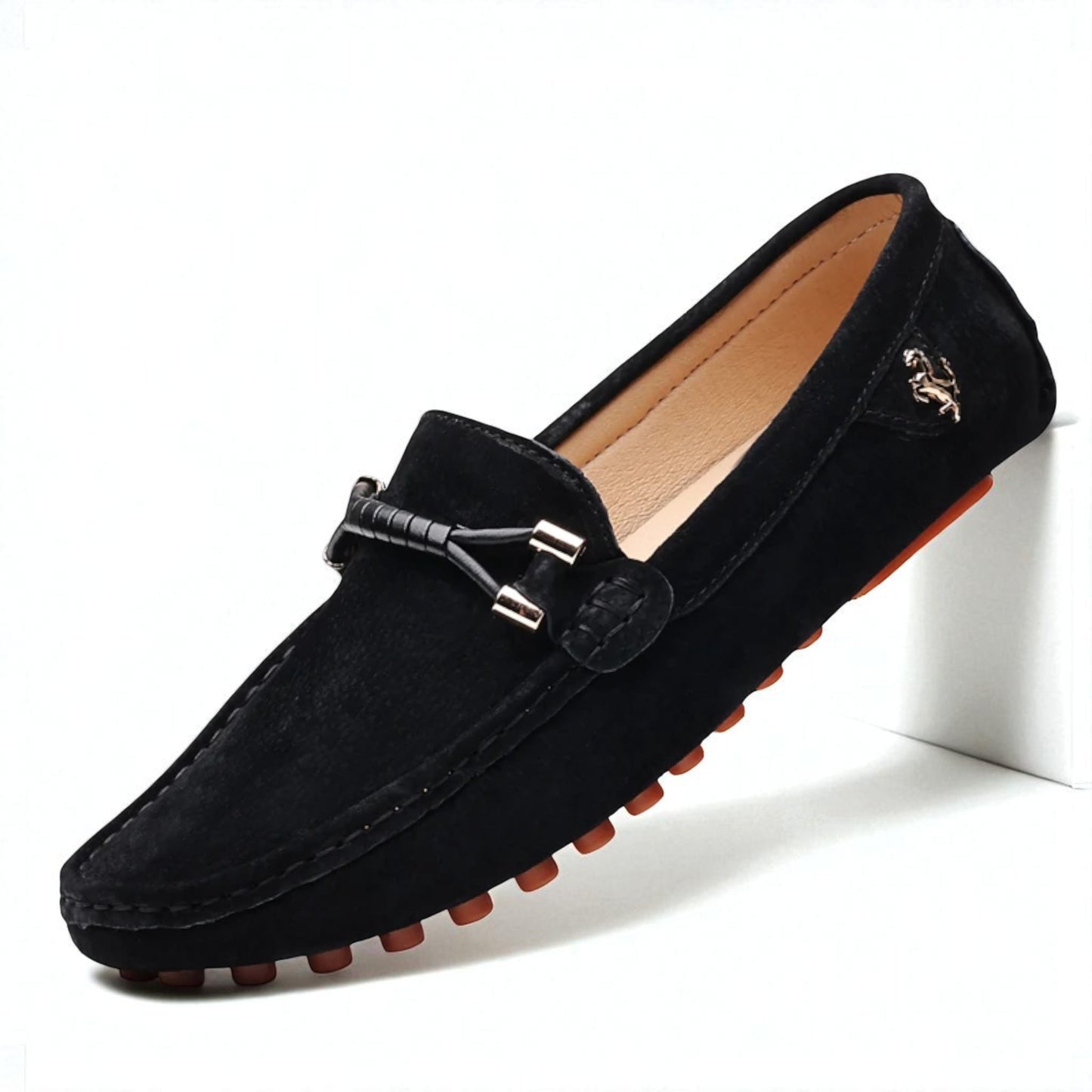 Suede Bit Loafer