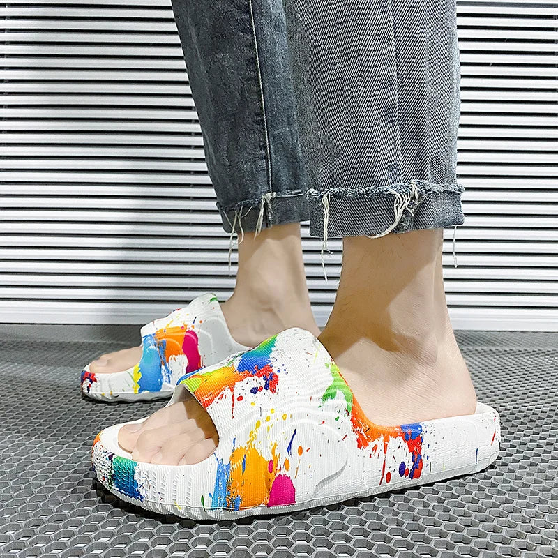 Splatter Comfort Slide