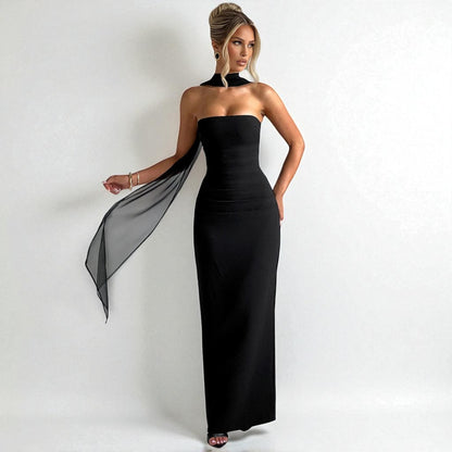 Camille Column Gown