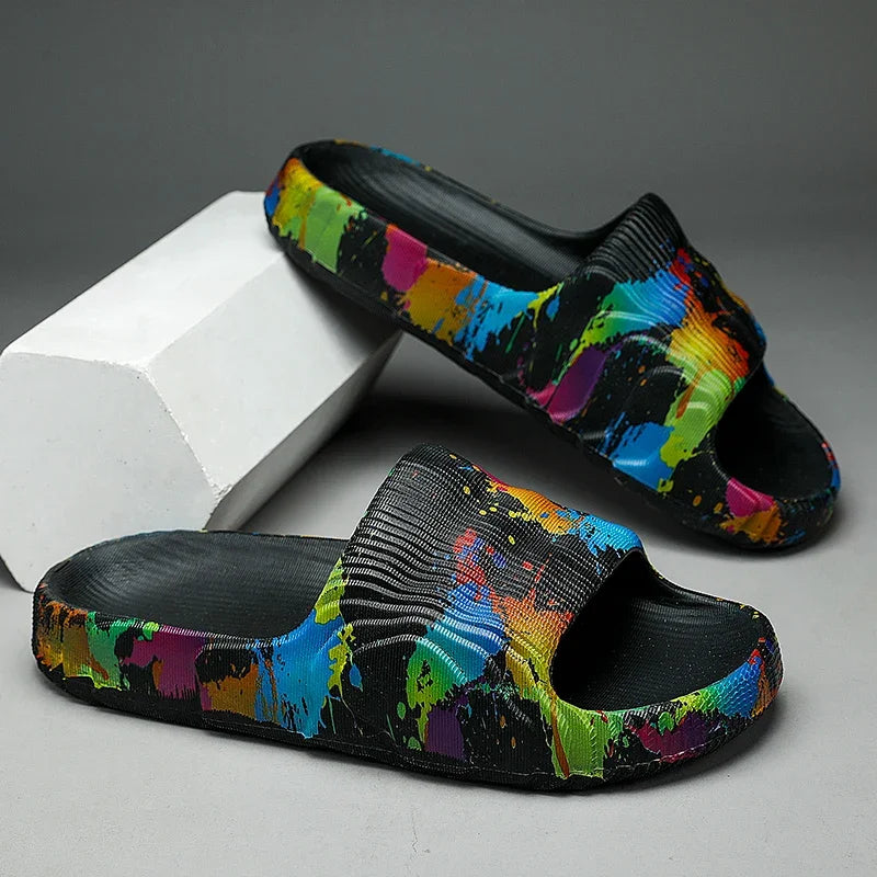 Splatter Comfort Slide