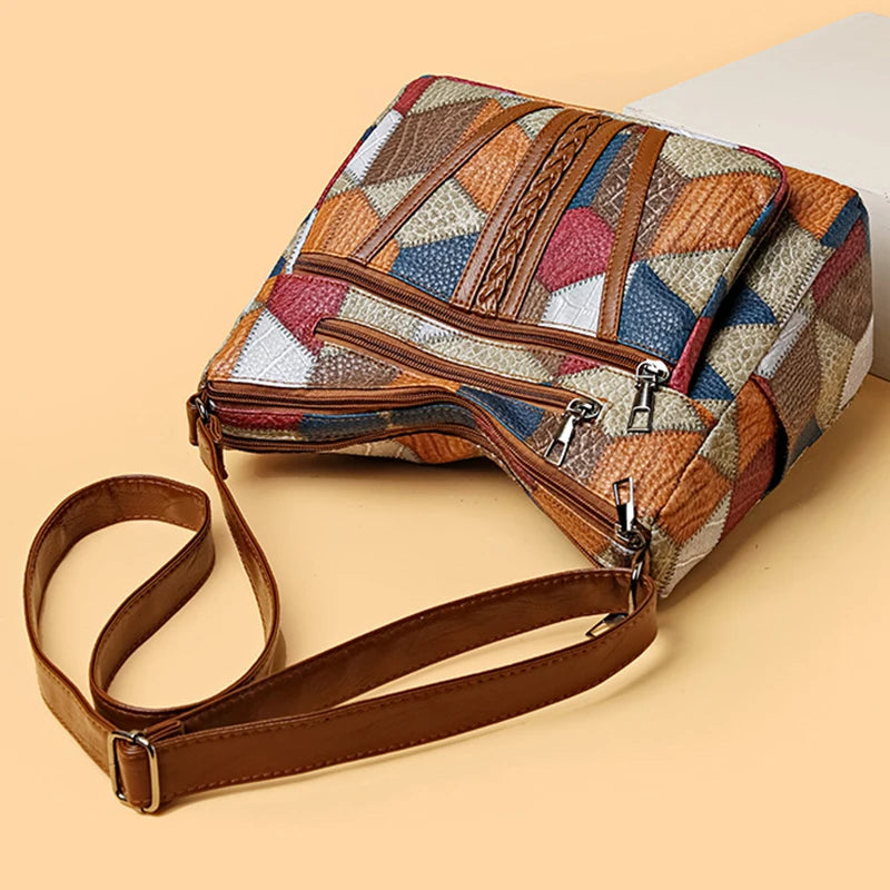 Braided Mosaic Crossbody